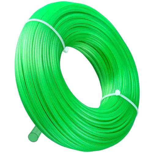 GARDENIX Mähfaden Trimmerfaden 2,0 mm x 50 m Rund Rasentrimmer Faden Nylonfaden