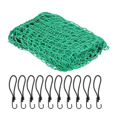 Anhängernetz Ladungssicherungsnetz für Anhänger - Planen - Robustes Abdecknetz aus Kunststoff für sichere Ladung, ideal für Anhänger mit einer Größe von 250 x 350 cm.