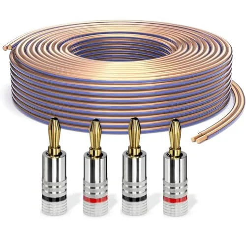 PureLink Lautsprecherkabel OFC 2x2,50mm² 10m mit Bananenstecker
