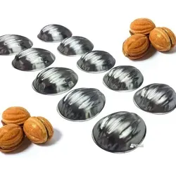 20St. Nuss Backformen Set für Nüsse