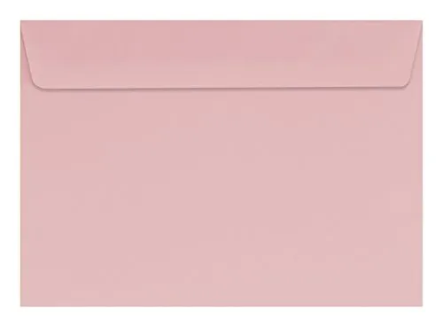 farbige Briefumschläge / Din C6 / Farbe: rosa 100