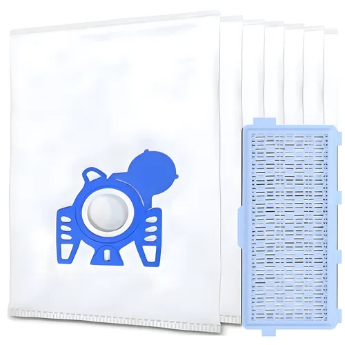 10x Staubsaugerbeutel & 1x Filter geeignet für Miele Classic C1, geeignet für Complete C2/C3, geeignet für S4, geeignet für S4000, geeignet für S5, geeignet für S5000, geeignet für S6, geeignet für S6000, geeignet für S8 und geeignet für S8000 Serien (GN) SF AAC50