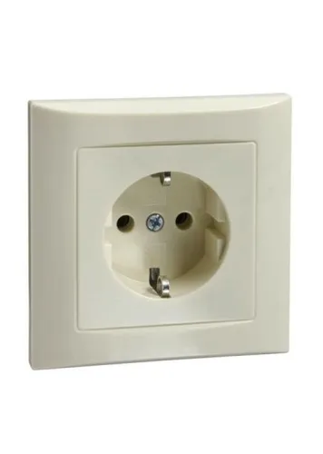 ELSO 265020 Steckdose 16A Vollplatte JOY perlweiss von ELSO