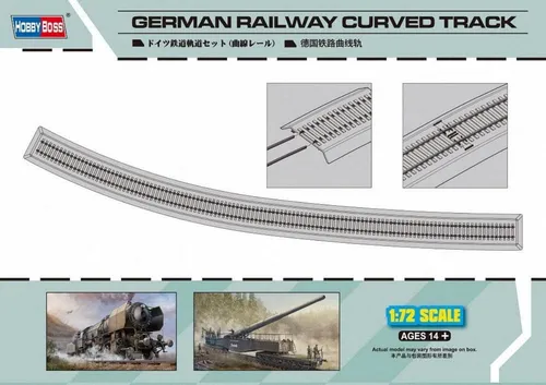 Hobby Boss 82910 German Railway Gleise Modellbau 1:72 Schienen Eisenbahn