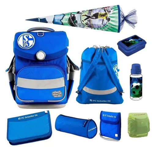 Familando Fußball Schulranzen Set für Jungen 1. Klasse