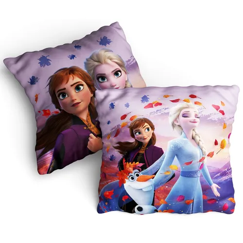 Frozen Die Eiskönigin Kissen Dreamteam | 40x40 cm | Dekokissen für Kinder