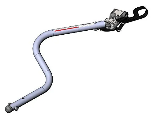 Croozer Deichsel für Kid Kid Plus 2005+, One Size, weiß - Fahrrad-Transportanhänger Deichsel, kompatibel mit Kid Kid Plus ab 2005, bietet hochwertige Qualität von Croozer für sicheres Fahren.