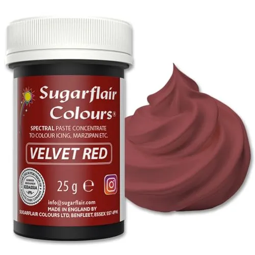 Lebensmittel Rot von Sugarflair Colours