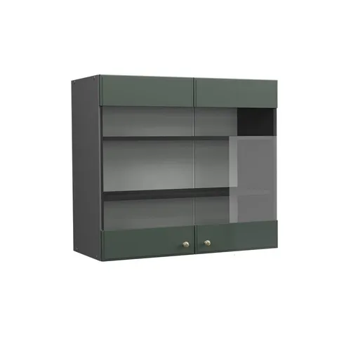 Vicco Glashängeschrank Fame-Line, 80 cm in gold von Vicco