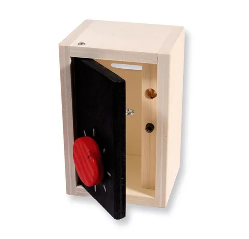 matches21 HOME & HOBBY Tresor Holz Bausatz Kinder ab 12 Jahren Holzbaukasten