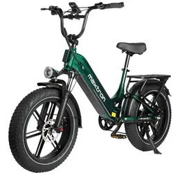 Maxtron Camel Elektrofahrrad 20 Zoll Fat Tyre – 864Wh Akku für Offroad-Abenteuer - Erleben Sie grenzenlose Freiheit mit dem Maxtron Camel E-Fatbike! Der starke 250W Motor und der 864Wh Akku bieten kraftvolle Unterstützung auf jedem Terrain. Ideal für Abenteuerlustige, die Komfort und Leistung schätzen.