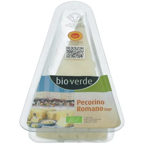 PECORINO ROMANO Käse BIO 125 g - BIO-VERDE