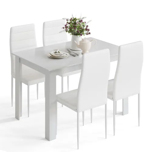 Mondeer Esstischset mit 4 Stühlen