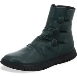 Gemini Damen Stiefelette Grün 37 EU - Modische grüne Stiefelette für Damen in Größe 37 aus hochwertigem Leder. Ideal für den urbanen Casual-Look mit praktischem Reißverschluss und herausnehmbarer Innensohle.