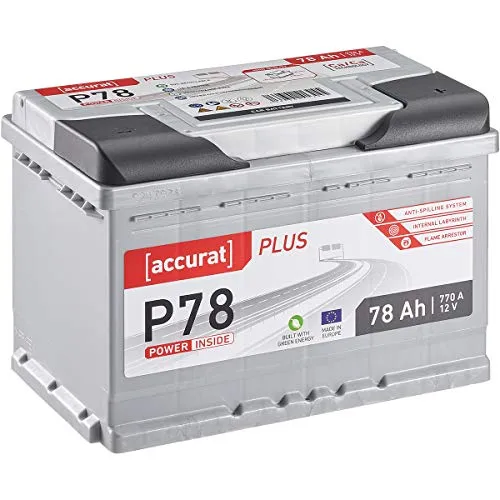 Accurat Plus P78 Autobatterie