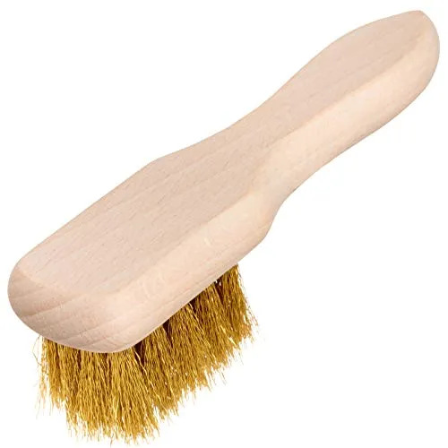 Wildlederbürste mit Stiel 12 cm