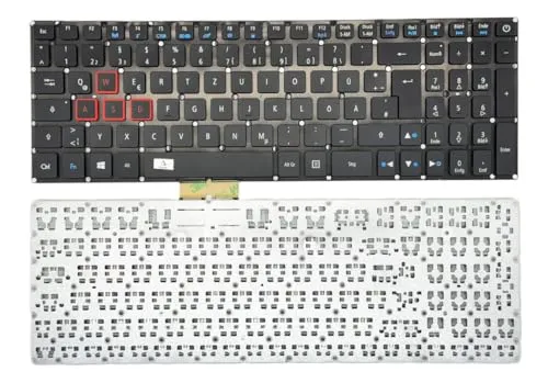 Beleuchtete Tastatur für ACER Predator Helios 300 – Deutsches Layout