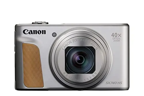 Canon SX740 HS PowerShot Digitalkamera Silber von Canon