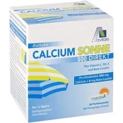 Calcium Sonne 500 Direkt 60 ST von Avitale