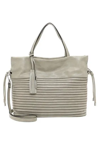 Tamaris Shopper Liane für Damen - Vielseitiger Shopper aus Feinsynthetik mit edler Echtleder-Optik, abnehmbarem Umhängeriemen und verspielter Quastenapplikation - der perfekte Begleiter für jeden Anlass!