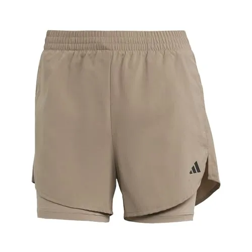adidas Performance Shorts W MIN 2IN1 SHO (1-tlg) in beige von adidas