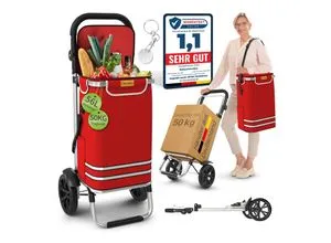 ELONEO 3in1 Einkaufstrolley – Klappbar & Flexibel