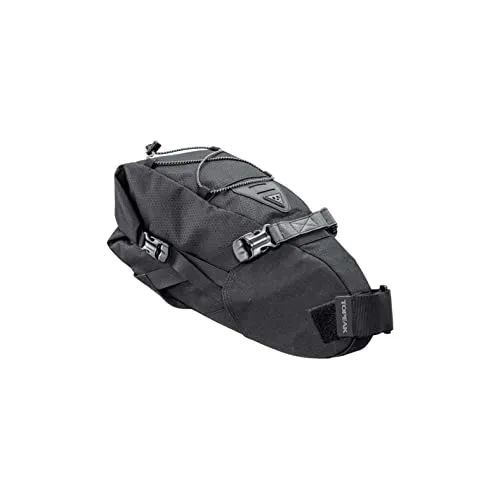 TOPEAK Backloader Gepäckträgertasche 10L, schwarz - Fahrradtasche mit Rücklichtbefestigung, wasserdichtem Innensack und leichtem, robustem Material. Ideal für Bikepacker, die eine mobile und komfortable Lösung suchen.