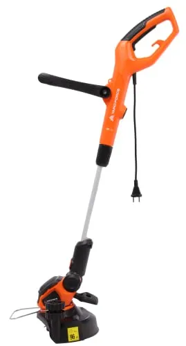 Yard Force Elektro-Rasentrimmer ET U25, 350 W Motorleistung, 25 cm Schnittbreite, verstellbarer Trimmerkopf, höhenverstellbarer Griff, Teleskopstiel, automatischer Fadenzufuhr