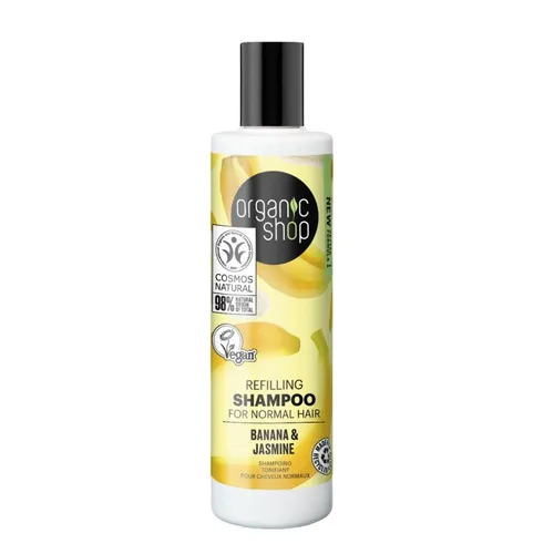 Organic Shop Banana Refillin Champu Cabello Normal