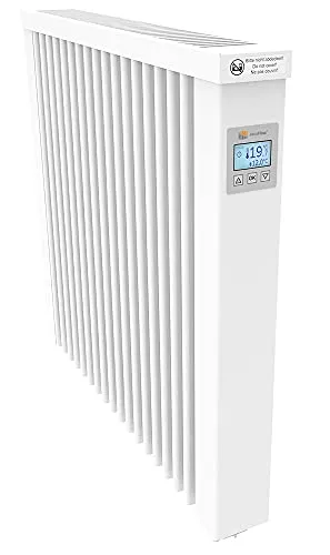 AeroFlow® Elektroheizung COMPACT 1300 Watt - Heizkörper mit FlexiSmart Steuerung, ideal für Räume von 10-20 m², stufenlos einstellbar und mit Überhitzungsschutz für sichere Wärme.