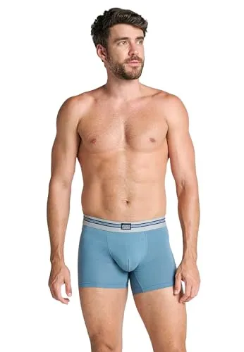 Jockey Trunk Cotton Stretch Boxer Trunk (3er Pack) - Boxer anliegend, mit Logobund und optimalem Tragekomfort durch 95% Baumwolle. Ideal für den Alltag und sorgt für eine perfekte Passform.