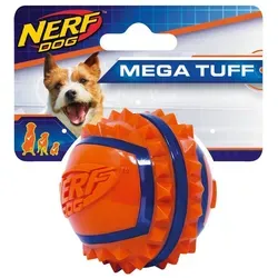 Nerf Dog Tierball Hundespielzeug TPR Spike Ball blau/orange blau Ø 9 cm