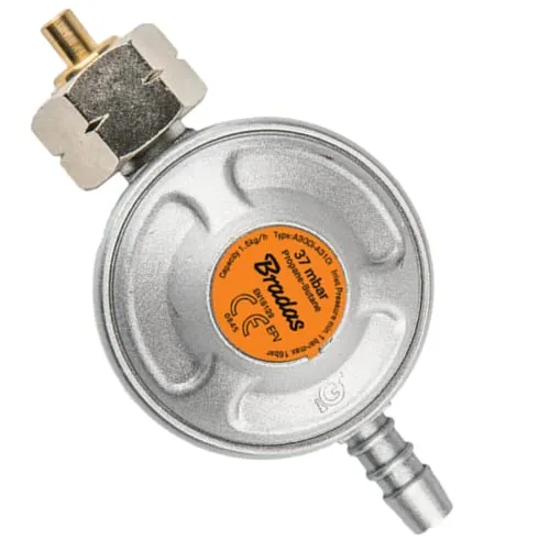 mbar Butan-Gasflasche Regler 1/2 BSP-Anschluss - passt calor Schraube Flasche 37