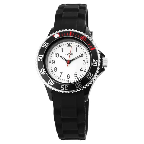 4YOU Damenuhr mit Silikonarmband »250005002«