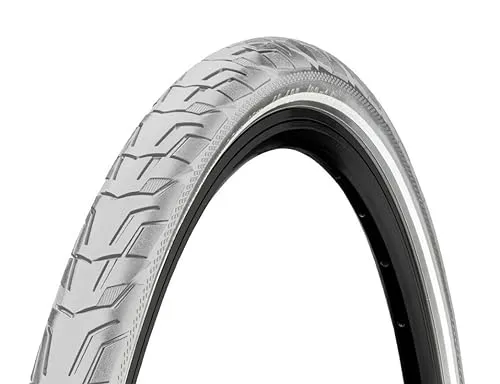 Continental 42-622 RIDE City E-25 Drahtreifen - Fahrradreifen mit EXTRA PunctureBelt für hohe Pannensicherheit, ideal für Stadt- und Trekkingräder. Robuste Konstruktion für zuverlässige Traktion auf Asphalt und Schotter.