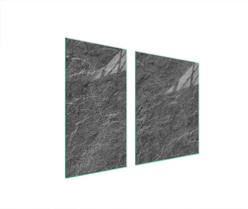 Glasschutzplatte Für Herd 90X52 Schiefer