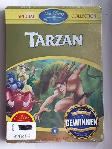 Tarzan - Limited Steelbook Gold Edition SAMMLERSTÜCK NEU/OVP