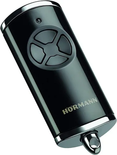 Hörmann Handsender HSE 4, BiSecur, Schwarz - Zubehör für Sicherheitstechnik – Der Hörmann HSE 4 Handsender überzeugt mit BiSecur-Technologie für sichere und zuverlässige Steuerung Ihrer Tore.