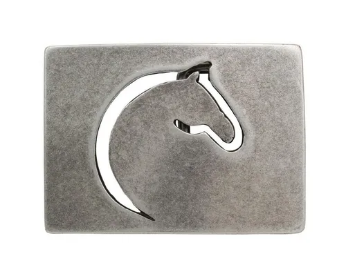 BELTINGER Gürtelschnalle Pferdekopf 3,0 cm - Wechselschließe Gürtelschließe 30mm - Für Gürtel b (1-St)