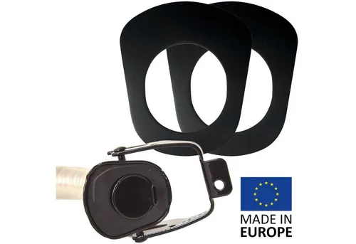 BW Benzinkanister Dichtung für Ausgießer Flexrohr für Metall Kraftstoffkanister (für 5L,10L und 20L Metall Kanister, Benzinkanister), Made in Europe