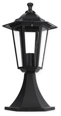 Eglo Laterna 4 Sockelleuchte, E27, 60W, schwarz (22472) - Lampen - Elegante Sockelleuchte mit E27 Fassung, ideal für stimmungsvolle Beleuchtung im Garten oder auf der Terrasse.