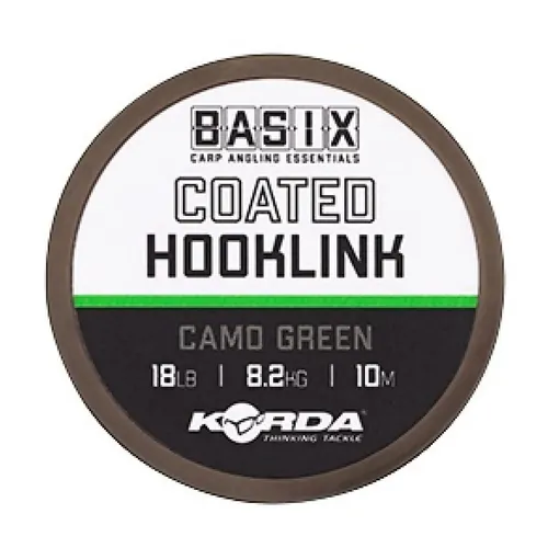 Korda Basix Coated Hooklink 18lb von Korda