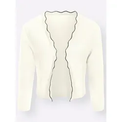 Witt Strickjacke Bolero, ecru