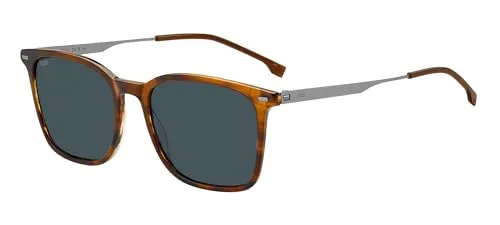 Sonnenbrillen Boss BOSS 1694/S STRIPED BROWN HORN/BLUE 54/19/150 Herrenbrillen