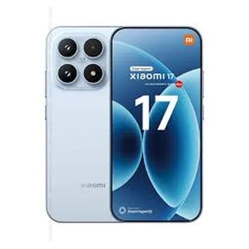 XIAOMI 17 512 GB Ice Blue Dual SIM Smartphone - Elegantes Dual SIM Smartphone in Ice Blue, ausgestattet mit 12 GB RAM und 512 GB Speicher für reibungsloses Multitasking und viel Platz für Ihre Daten.
