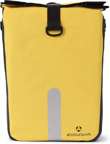 DoYourSports Fahrradtasche (1-tlg), wasserabweisend für alle Gepäckträger mit Haltegriff Reflektor
