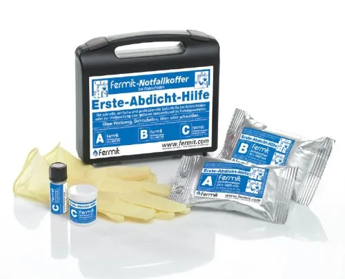 Fermit Notfall Kits Professionelle Soforthilfe von Schäden in der Rohr, Erste Hilfe Fugenkelle