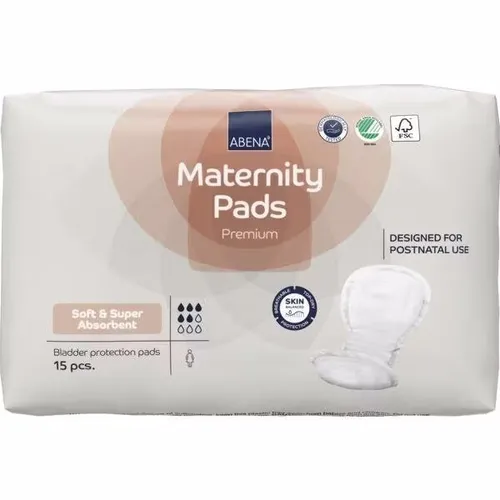 Abena Maternity Pad Premium, 15 Stück – Wochenbettvorlagen