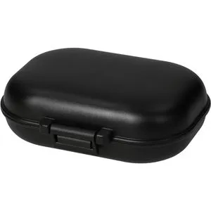 Böttcher-AG Tablettenbox Medi, 1 Tag, 8 Fächer, schwarz