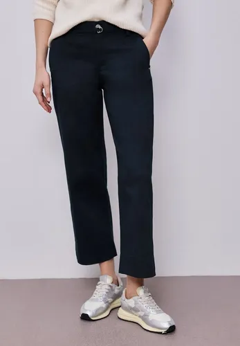 Street One Straight Leg Hose Shadowed Navy 40 in blau von Street One